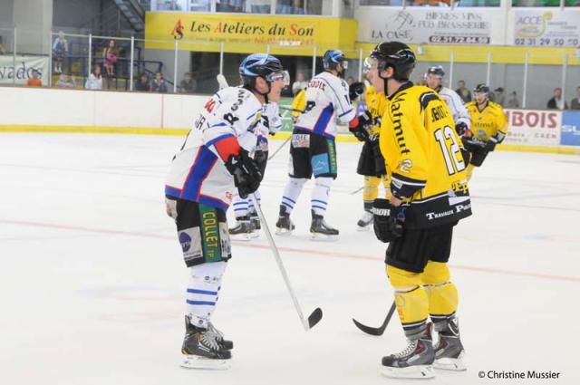 Photo hockey Ligue Magnus - Ligue Magnus : Caen  (Les Drakkars) - Les Dragons débutent bien