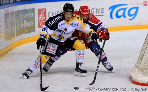 Photo hockey Ligue Magnus - Ligue Magnus : demi-finale, match 1 : Grenoble  vs Rouen - LM : Une première manche de haut-vol… de Dragons !