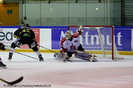 Photo hockey Ligue Magnus - Ligue Magnus : demi-finale, match 2 : Rouen vs Amiens  - Les Dragons égalisent