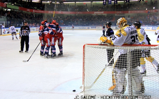 Photo hockey Ligue Magnus - Ligue Magnus : demi-finale, match 5 : Grenoble  vs Rouen - LM : Grenoble prend une sérieuse option