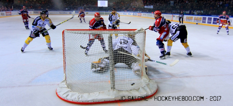 Photo hockey Ligue Magnus - Ligue Magnus : demi-finale, match 5 : Grenoble  vs Rouen - LM : Grenoble prend une sérieuse option