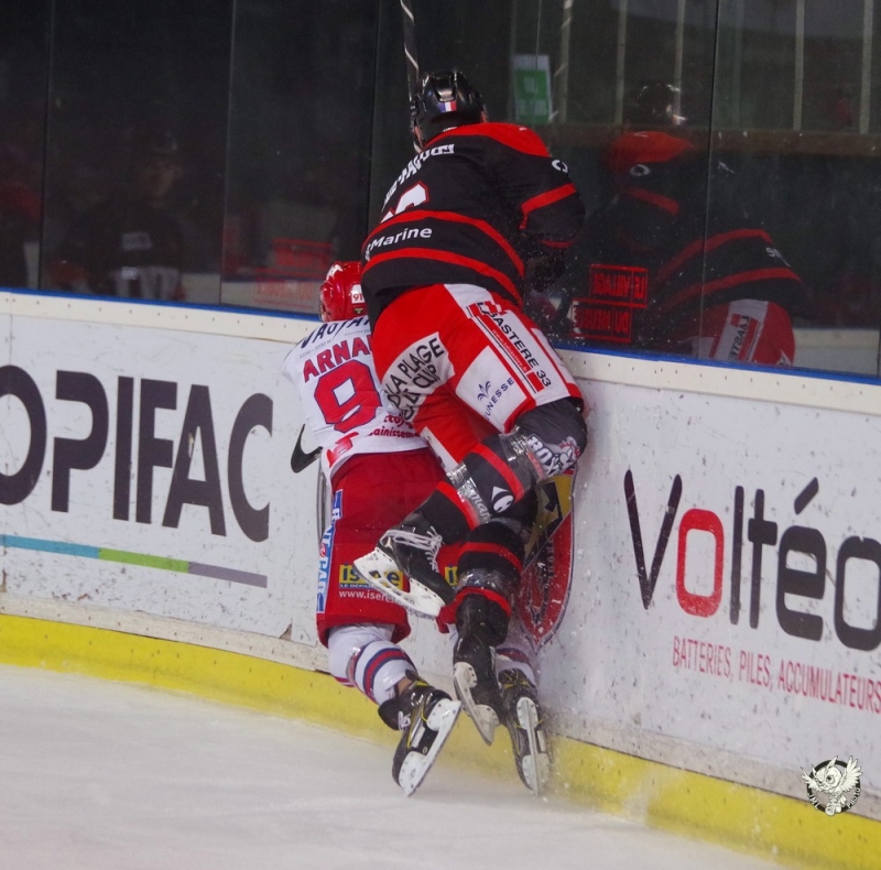 Photo hockey Ligue Magnus - Ligue Magnus : demi-finale, match 6 : Bordeaux vs Grenoble  - Egalité parfaite après six batailles !