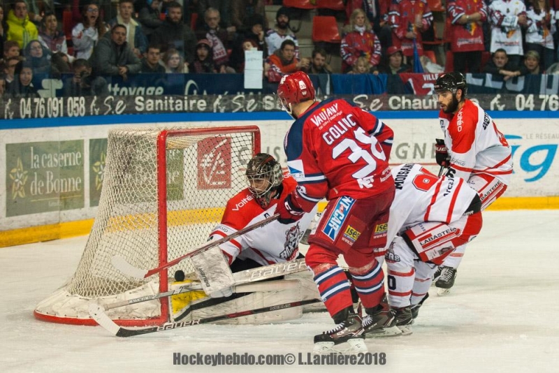 Photo hockey Ligue Magnus - Ligue Magnus : demi-finale, match 7 : Grenoble  vs Bordeaux - 7 fois c’est fait