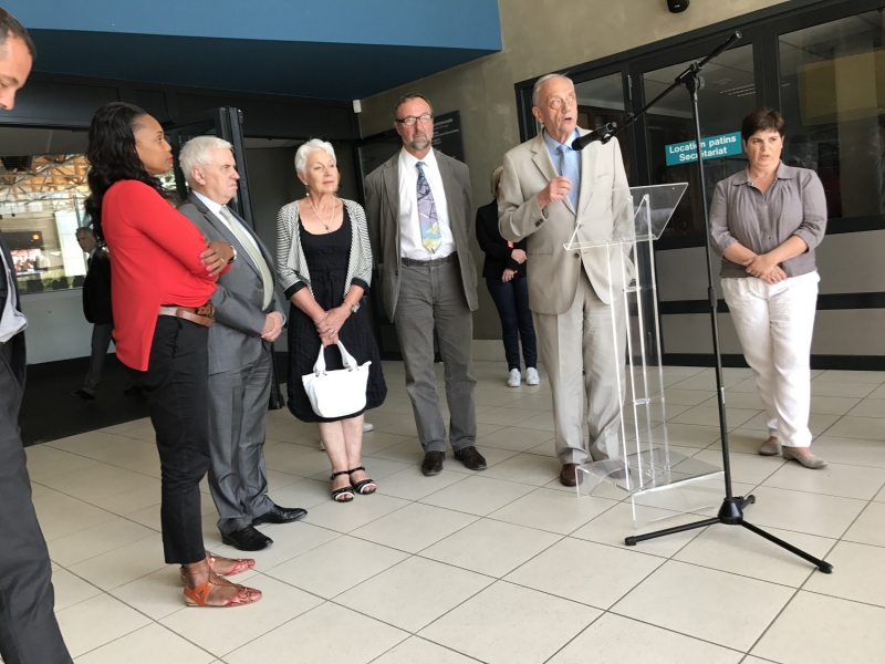 Photo hockey Ligue Magnus - Ligue Magnus : Epinal  (Les Wildcats) - Epinal : Laura Flessel en visite à Poissompré