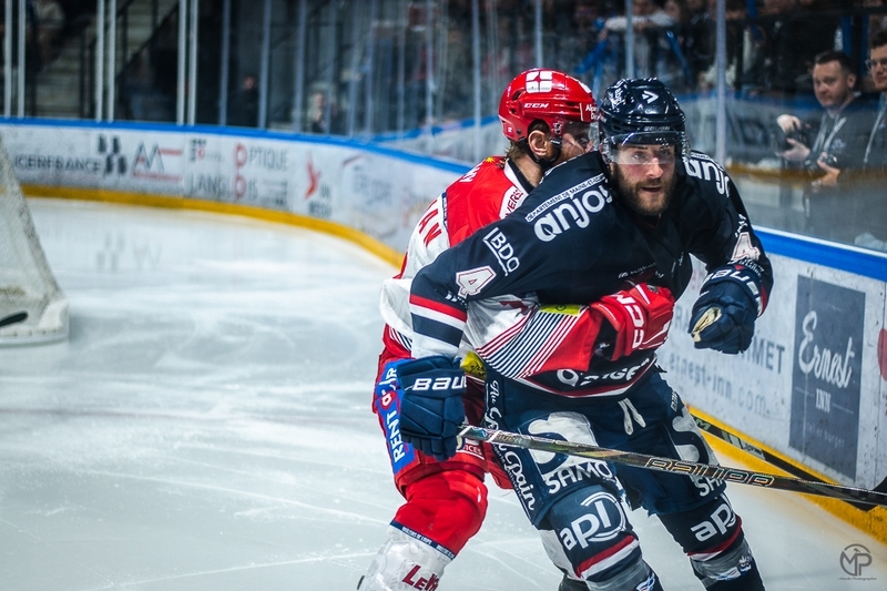 Photo hockey Ligue Magnus - Ligue Magnus - Finale - Match 3 : Angers  vs Grenoble  - Grenoble à un match du titre !