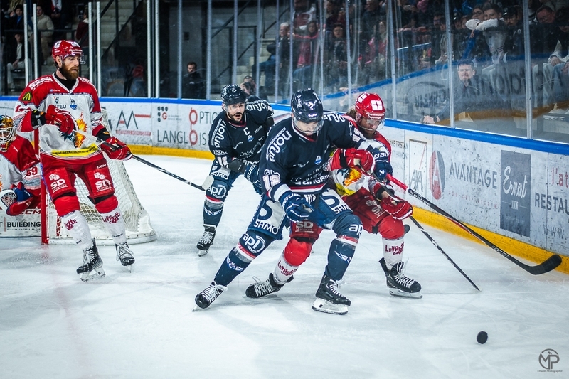 Photo hockey Ligue Magnus - Ligue Magnus - Finale - Match 3 : Angers  vs Grenoble  - Grenoble à un match du titre !