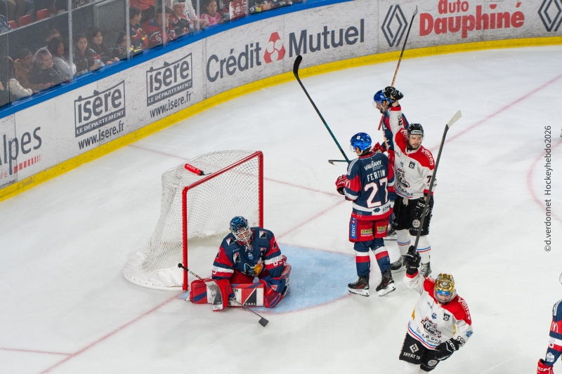 Photo hockey Ligue Magnus - Ligue Magnus - Finale - Match 5 : Grenoble  vs Bordeaux - Bordeaux CHAMPION !