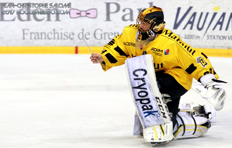 Photo hockey Ligue Magnus - Ligue Magnus : finale, match 1 : Grenoble  vs Rouen - Rouen commence idéalement cette finale !