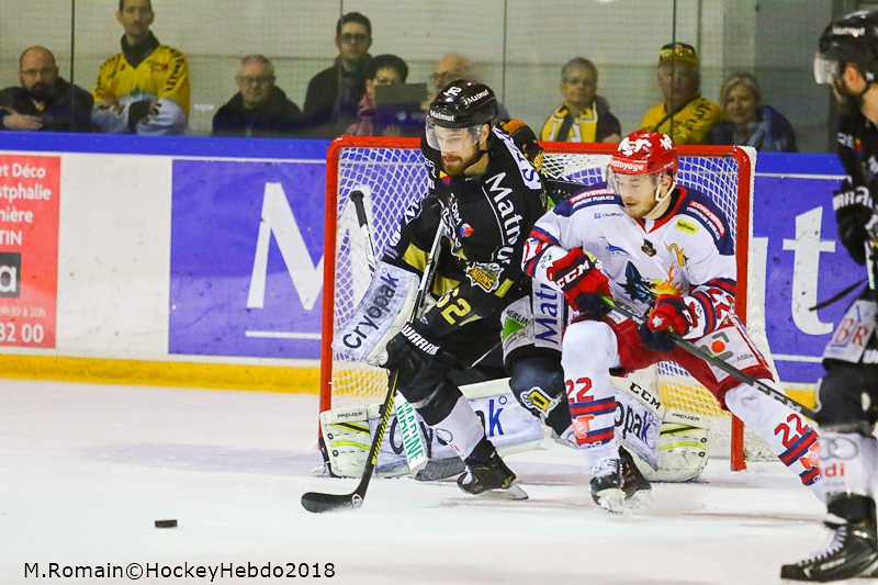 Photo hockey Ligue Magnus - Ligue Magnus : finale, match 3 : Rouen vs Grenoble  - Les Dragons de Rouen s’en rapprochent