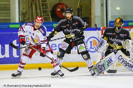 Photo hockey Ligue Magnus - Ligue Magnus : finale, match 3 : Rouen vs Grenoble  - Les Dragons de Rouen s’en rapprochent