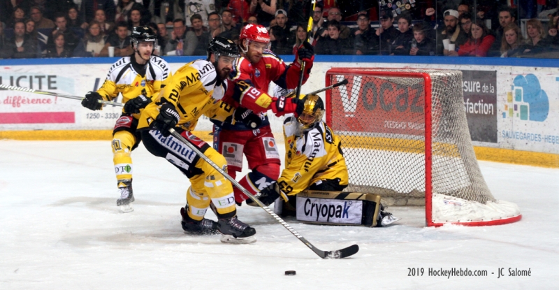 Photo hockey Ligue Magnus - Ligue Magnus - Finale match 4 : Grenoble  vs Rouen - M4 : Tout reste à faire dans cette finale !