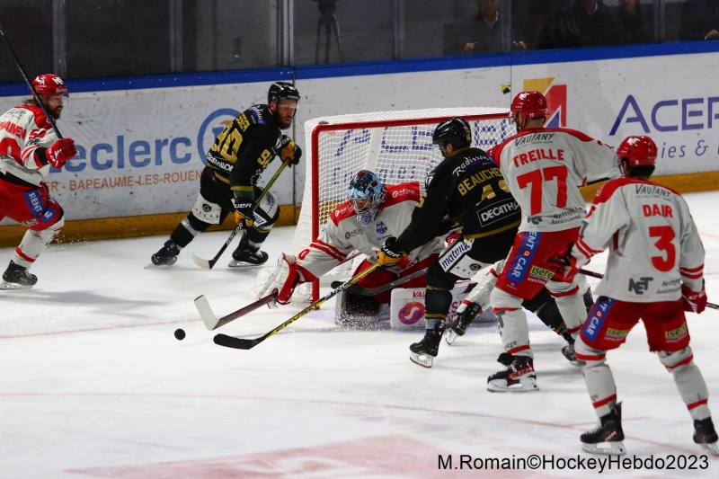 Photo hockey Ligue Magnus - Ligue Magnus : finale match 6 : Rouen vs Grenoble  - LM : 17ème titre pour les dragons.