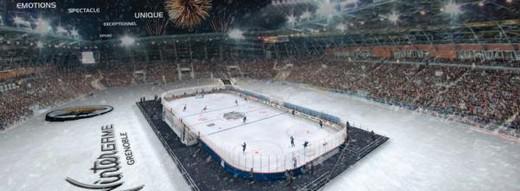 Photo hockey Ligue Magnus - Ligue Magnus : Grenoble  (Les Brûleurs de Loups) -  Wintergame tour