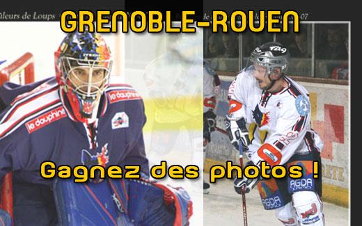 Photo hockey Ligue Magnus - Ligue Magnus : Grenoble  (Les Brûleurs de Loups) - Grenoble: Gagnez des photos !
