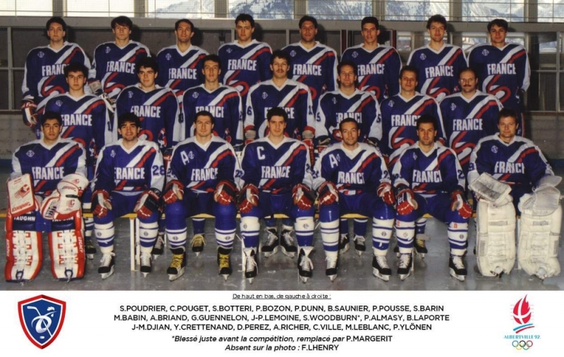 Photo hockey Ligue Magnus - Ligue Magnus - J.O. D’HIVER 1992 : LA MUTINERIE  DES TRICOLORES 