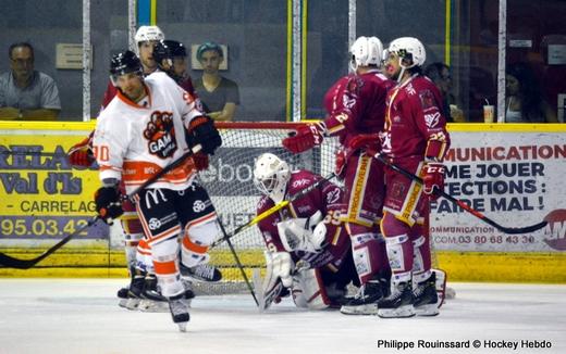 Photo hockey Ligue Magnus - Ligue Magnus - Les Ducs déjouent le Gamyo