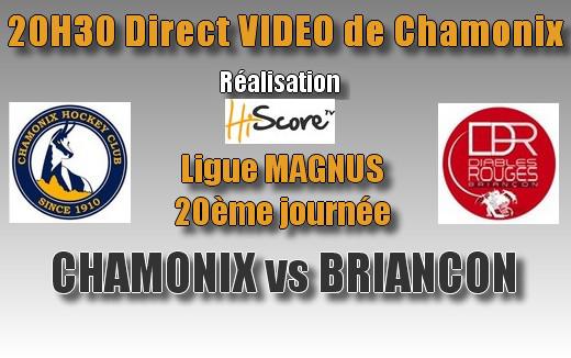 Photo hockey Ligue Magnus - Ligue Magnus - LIVE  - Chamonix - Briançon