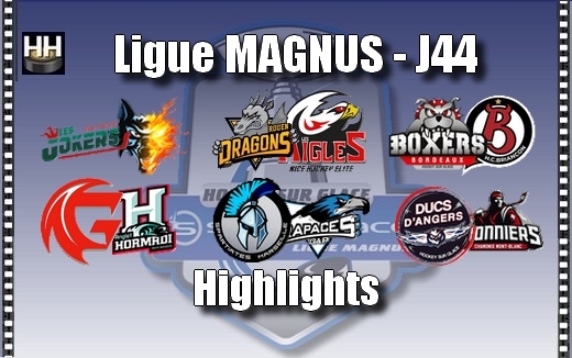 Photo hockey Ligue Magnus - Ligue Magnus - MAGNUS - LES BUTS de la la 44ème journée