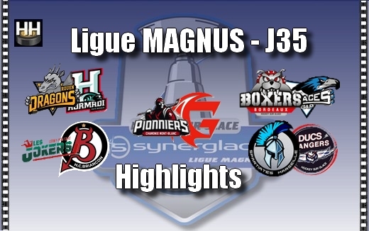 Photo hockey Ligue Magnus - Ligue Magnus - MAGNUS - Retour sur la 35ème journée