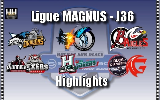 Photo hockey Ligue Magnus - Ligue Magnus - MAGNUS - Retour sur la 36ème journée