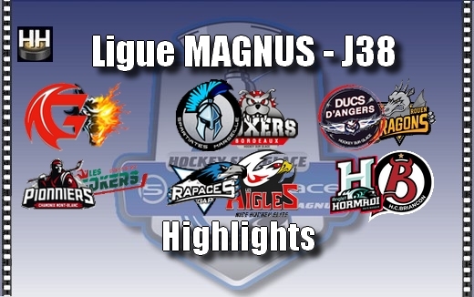 Photo hockey Ligue Magnus - Ligue Magnus - MAGNUS - Retour sur la 38ème journée