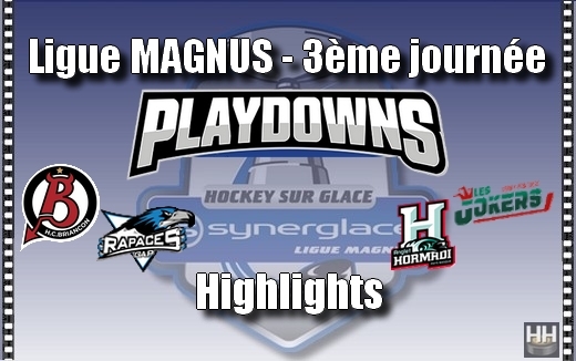 Photo hockey Ligue Magnus - Ligue Magnus - Maintien MAGNUS - LES BUTS de la la 3ème journée