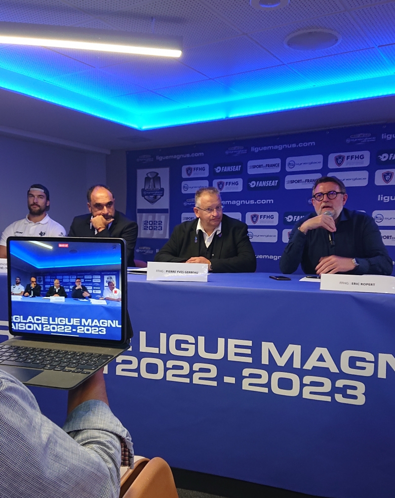 Photo hockey Ligue Magnus - Ligue Magnus - Media Day Ligue Magnus : conférence de presse