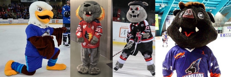 Photo hockey Ligue Magnus - Ligue Magnus - NOS MASCOTTES « BRISENT LA GLACE » !