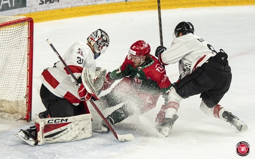 Photo hockey Ligue Magnus - Ligue Magnus - Poule de Maintien - J1 : Cergy-Pontoise vs Chamonix  - Poule de maintien : Cergy réussit sa première sortie
