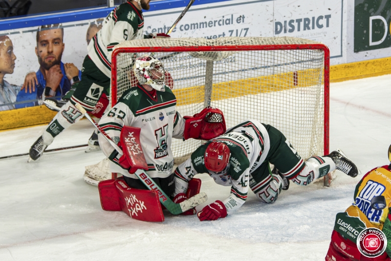 Photo hockey Ligue Magnus - Ligue Magnus - Poule de Maintien - J3 : Cergy-Pontoise vs Anglet - Cergy grille un joker
