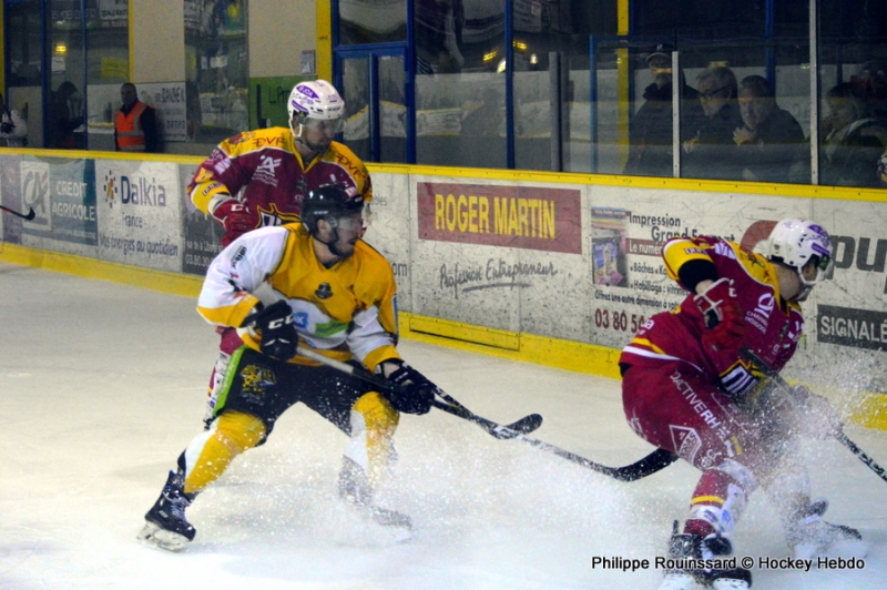 Photo hockey Ligue Magnus - Ligue Magnus : poule de maintien, 5ème journée : Dijon  vs Strasbourg  - LM : Aigre dernier cru
