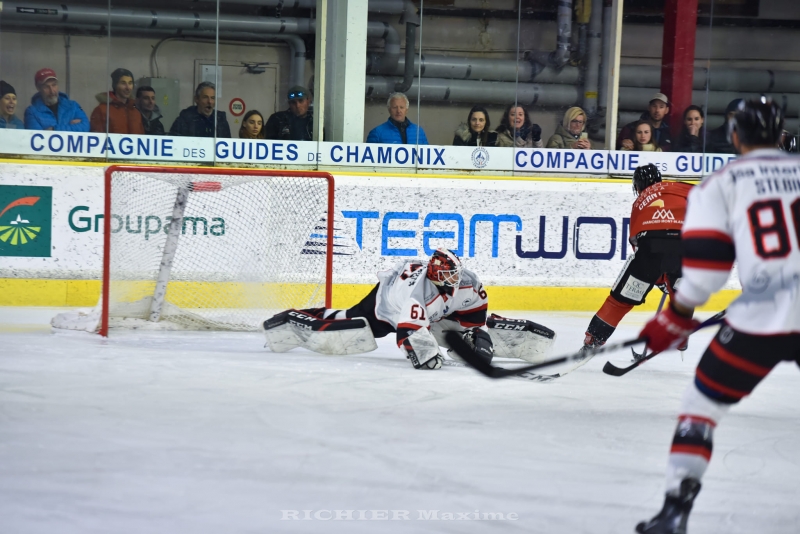 Photo hockey Ligue Magnus - Ligue Magnus - Poule Maintien - J2 : Chamonix  vs Nice - Les Pionniers s’en vont en beauté !
