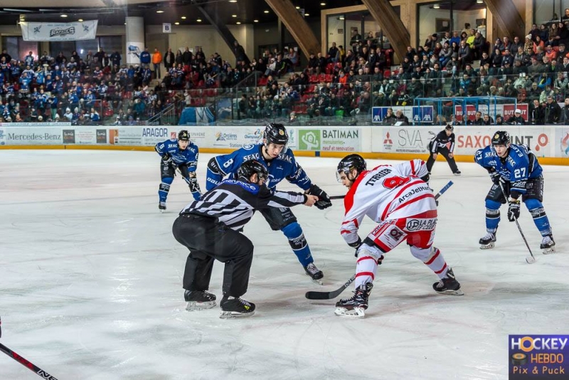 Photo hockey Ligue Magnus - Ligue Magnus : quart de finale, match 1 : Gap  vs Bordeaux - Entame de série parfaite des Boxers
