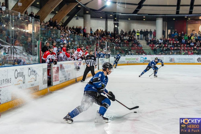 Photo hockey Ligue Magnus - Ligue Magnus : quart de finale, match 1 : Gap  vs Bordeaux - Entame de série parfaite des Boxers