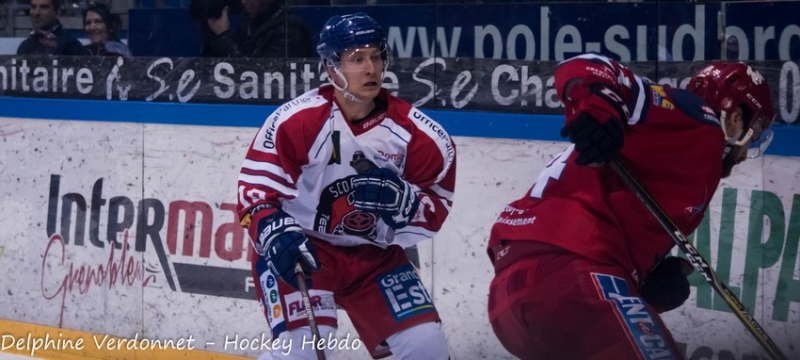 Photo hockey Ligue Magnus - Ligue Magnus : quart de finale, match 1 : Grenoble  vs Mulhouse - Mulhouse crée la sensation !