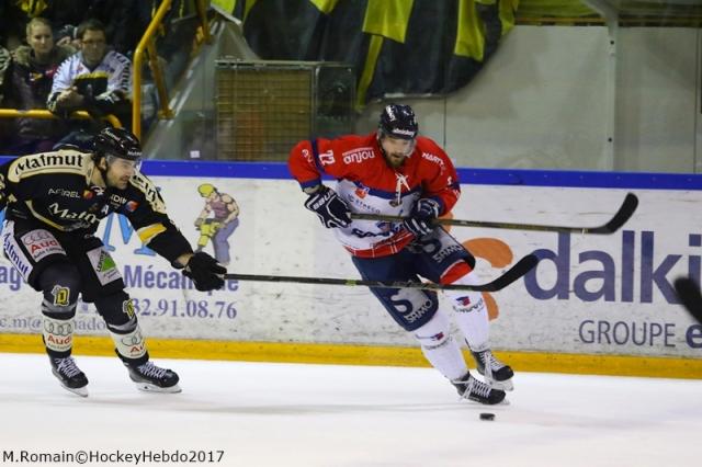 Photo hockey Ligue Magnus - Ligue Magnus : quart de finale, match 1 : Rouen vs Angers  - LM : A Rouen la première