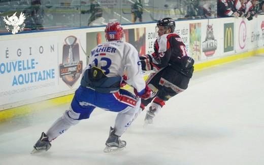Photo hockey Ligue Magnus - Ligue Magnus : quart de finale, match 2 : Bordeaux vs Lyon - LM : Réaction convaincante !