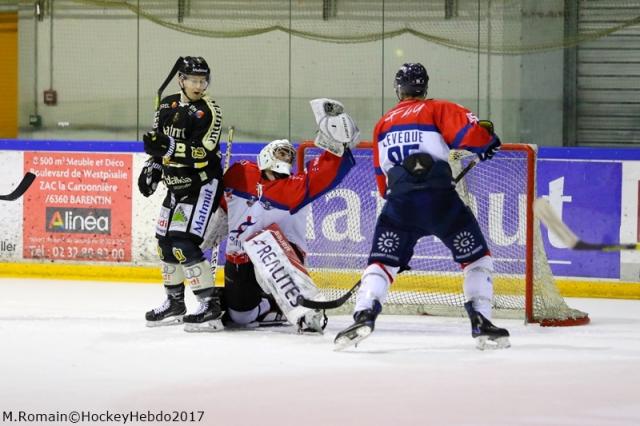 Photo hockey Ligue Magnus - Ligue Magnus : quart de finale, match 2 : Rouen vs Angers  - LM : Des Angevins réalistes et opportunistes