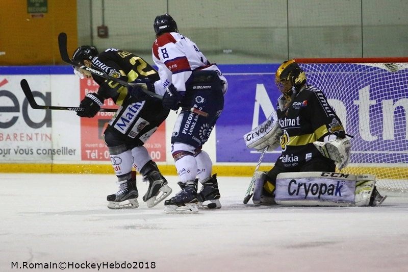 Photo hockey Ligue Magnus - Ligue Magnus : quart de finale, match 5 : Rouen vs Angers  - LM : Rouen, une qualification compliquée.