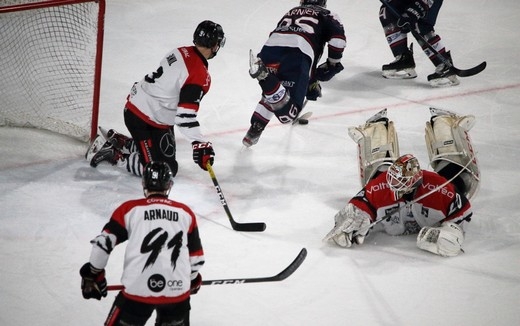 Photo hockey Ligue Magnus - Ligue Magnus - Quart de finale match 1 : Angers  vs Bordeaux - Angers s\