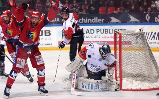 Photo hockey Ligue Magnus - Ligue Magnus - Quart de finale match 1 : Grenoble  vs Nice - Grenoble débute idéalement ces play offs