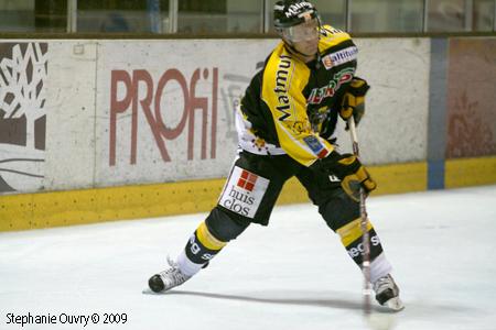 Photo hockey Ligue Magnus - Ligue Magnus : Rouen (Les Dragons) - Carl Mallette se livre à Hockey Hebdo