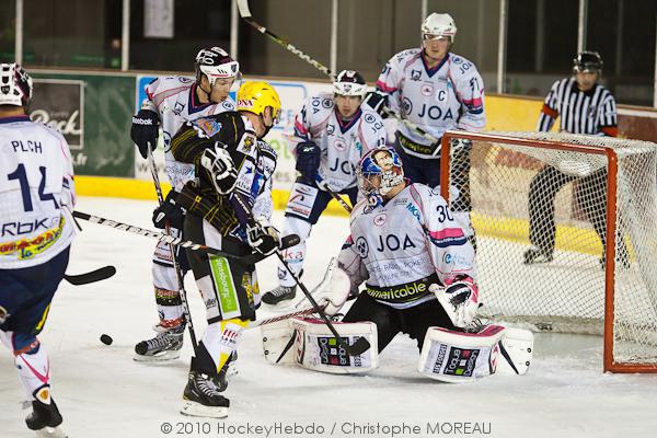 Photo hockey Ligue Magnus - Ligue Magnus, 11ème journée : Strasbourg  vs Epinal  - Série noire à l