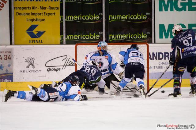 Photo hockey Ligue Magnus - Ligue Magnus, 12ème journée : Epinal  vs Angers  - Reportages photos