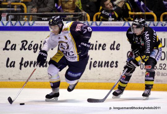 Photo hockey Ligue Magnus - Ligue Magnus, 12ème journée : Rouen vs Chamonix  - La première place respectée