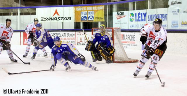 Photo hockey Ligue Magnus - Ligue Magnus, 14ème journée : Villard-de-Lans vs Amiens  - Villard termine bien l\