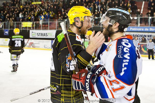 Photo hockey Ligue Magnus - Ligue Magnus, 15ème journée : Strasbourg  vs Caen  - La bonne résolution de ce début d