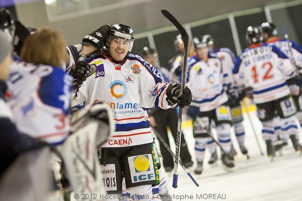Photo hockey Ligue Magnus - Ligue Magnus, 15ème journée : Strasbourg  vs Caen  - La bonne résolution de ce début d