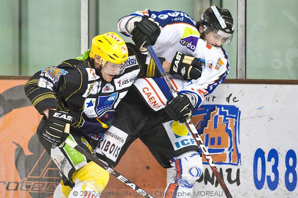 Photo hockey Ligue Magnus - Ligue Magnus, 15ème journée : Strasbourg  vs Caen  - La bonne résolution de ce début d