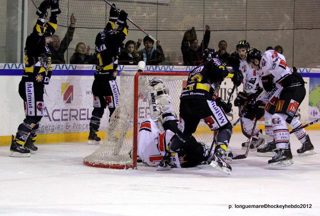 Photo hockey Ligue Magnus - Ligue Magnus, 16ème journée : Rouen vs Amiens  - Un derby qui ne change rien.